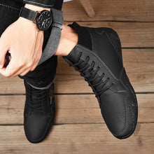 Ladda upp bild till gallerivisning, Mode läder stövlarcasual skor