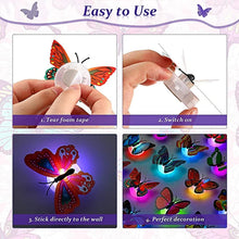 Ladda upp bild till gallerivisning, 3D LED Butterfly Decoration Night Light