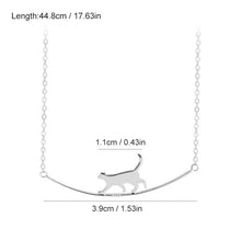 Ladda upp bild till gallerivisning, Cute walking cat halsband