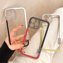 Ladda upp bild till gallerivisning, Telefonfodral med färgblockerande ram