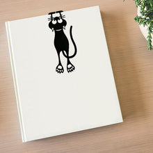 Ladda upp bild till gallerivisning, Cutout Black Kitten Bookmark