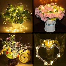 Ladda upp bild till gallerivisning, đŸLED vinflaska ljus kork nattlampa DIY Decor Lift