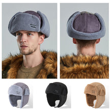 Ladda upp bild till gallerivisning, Vinter Trapper hatt med öronlappar