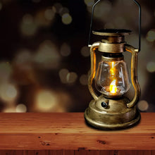Ladda upp bild till gallerivisning, LED Solar Light Retro fotogenlampa