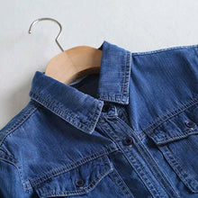 Ladda upp bild till gallerivisning, Pocket Long Sleeve Denim Shirt