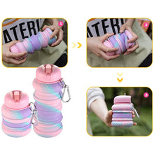 Ladda upp bild till gallerivisning, Söta hopfällbara vattenflaskor i silikon