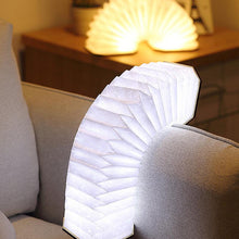 Ladda upp bild till gallerivisning, Ihopfällbar Lampa med trästativ