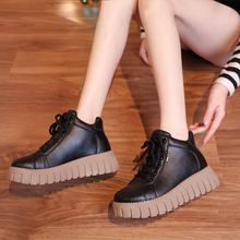 Ladda upp bild till gallerivisning, Populära lågskurna stövlar med tjock sula