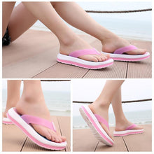 Ladda upp bild till gallerivisning, Dam Soft Rainbow Flip-Flops Sandaler