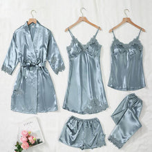 Ladda upp bild till gallerivisning, Pyjamas med mjuk hud (set med 5 delar)