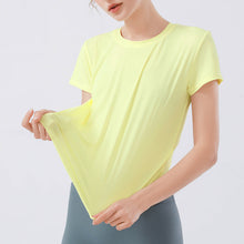 Ladda upp bild till gallerivisning, Utskärning vacker back yoga T-shirt