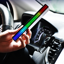 Ladda upp bild till gallerivisning, RGB bilbländande ljudkontrollerat LED -ljus