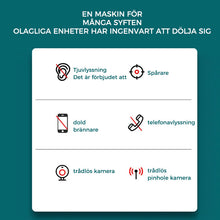 Ladda upp bild till gallerivisning, Dold kameradetektor