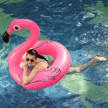 Ladda upp bild till gallerivisning, Uppblåsbar Flamingo Badring
