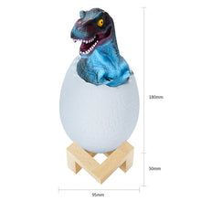 Ladda upp bild till gallerivisning, Nattlampa med dinosaurieägg