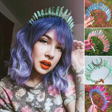 Ladda upp bild till gallerivisning, Diadem i kristallkrona