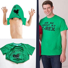 Ladda upp bild till gallerivisning, Funny Dinosaur T-shirt - för vuxna och barn