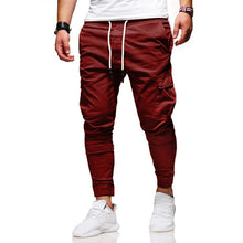 Ladda upp bild till gallerivisning, Enfärgade casual dragsko Joggers