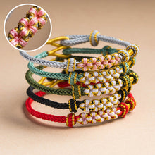Ladda upp bild till gallerivisning, Persikoblommknyt Armband