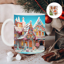 Ladda upp bild till gallerivisning, 3d jul gingerman keramisk kaffemugg