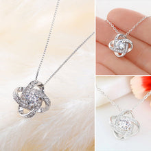 Ladda upp bild till gallerivisning, Halsband med kärleksknut till min dotter