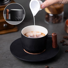 Ladda upp bild till gallerivisning, Handgjord retro keramisk kaffemugg