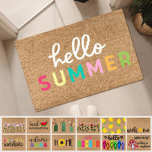 Ladda upp bild till gallerivisning, Hej sommardörrmatta (flera alternativ)