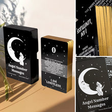 Ladda upp bild till gallerivisning, Ängelnummermeddelanden och bekräftelse Oracle Deck