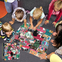 Ladda upp bild till gallerivisning, Vintriga katter 500 bitar pussel