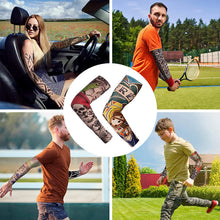 Ladda upp bild till gallerivisning, Ärm tatuering stil Solskyddshylsor