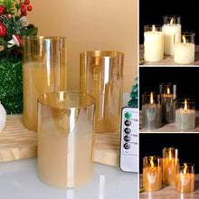 Ladda upp bild till gallerivisning, đŻïž3D-glas realistiskt varmt ljus LED-ljus