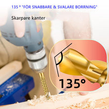 Ladda upp bild till gallerivisning, Kobolt-Borrsats (6 st)