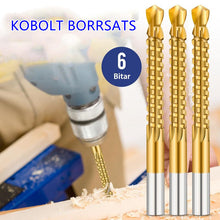 Ladda upp bild till gallerivisning, Kobolt-Borrsats (6 st)