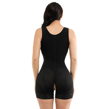 Ladda upp bild till gallerivisning, Slimmad bodysuit med dragkedja för kvinnor