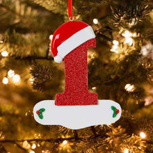 Ladda upp bild till gallerivisning, Gör-det-själv Bokstäver Jul Hängande Ornament