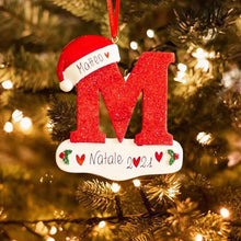 Ladda upp bild till gallerivisning, Gör-det-själv Bokstäver Jul Hängande Ornament