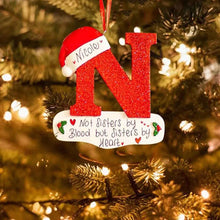 Ladda upp bild till gallerivisning, Gör-det-själv Bokstäver Jul Hängande Ornament