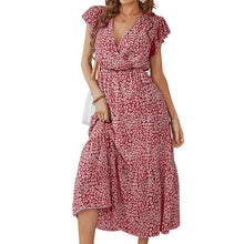 Ladda upp bild till gallerivisning, Printed Casual Holiday Dress