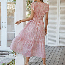 Ladda upp bild till gallerivisning, Printed Casual Holiday Dress