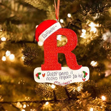 Ladda upp bild till gallerivisning, Gör-det-själv Bokstäver Jul Hängande Ornament