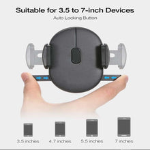 Ladda upp bild till gallerivisning, Mobilhållare för bil | Svart