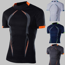 Ladda upp bild till gallerivisning, Sommar fitness t-shirt för män