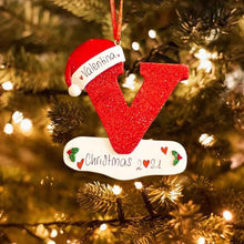 Ladda upp bild till gallerivisning, Gör-det-själv Bokstäver Jul Hängande Ornament