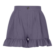 Ladda upp bild till gallerivisning, Shorts med hög midja för kvinnor