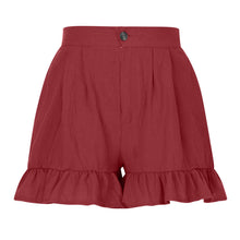 Ladda upp bild till gallerivisning, Shorts med hög midja för kvinnor