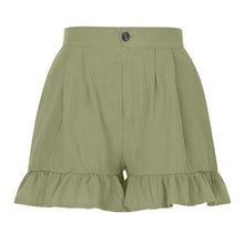 Ladda upp bild till gallerivisning, Shorts med hög midja för kvinnor
