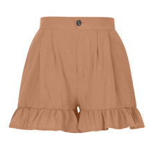 Ladda upp bild till gallerivisning, Shorts med hög midja för kvinnor