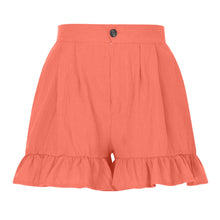Ladda upp bild till gallerivisning, Shorts med hög midja för kvinnor