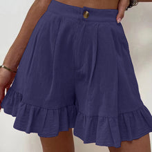 Ladda upp bild till gallerivisning, Shorts med hög midja för kvinnor