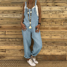 Ladda upp bild till gallerivisning, Casual enfärgad jumpsuit